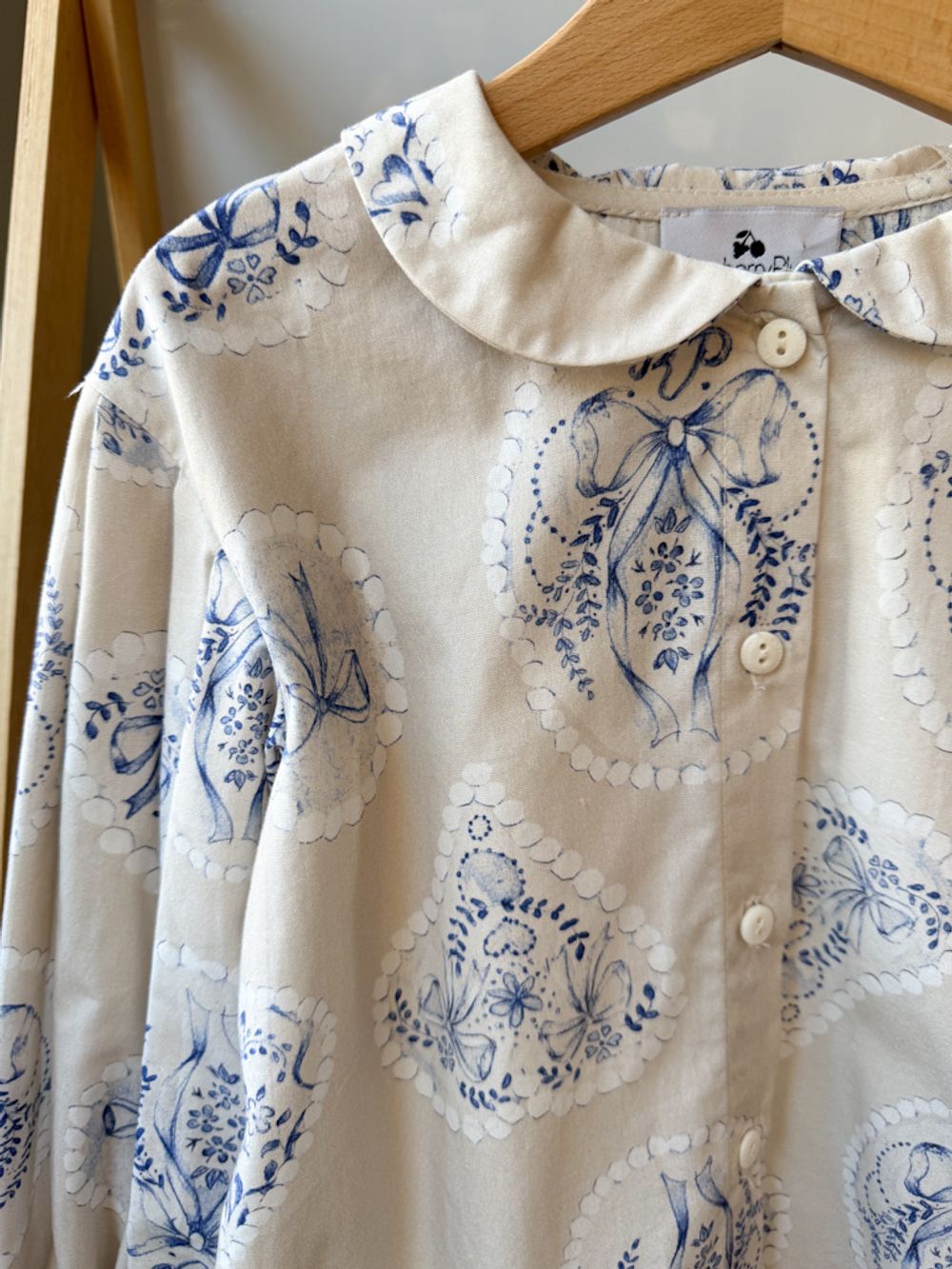 Новая хлопковая блузка Raspberry Plum, 128