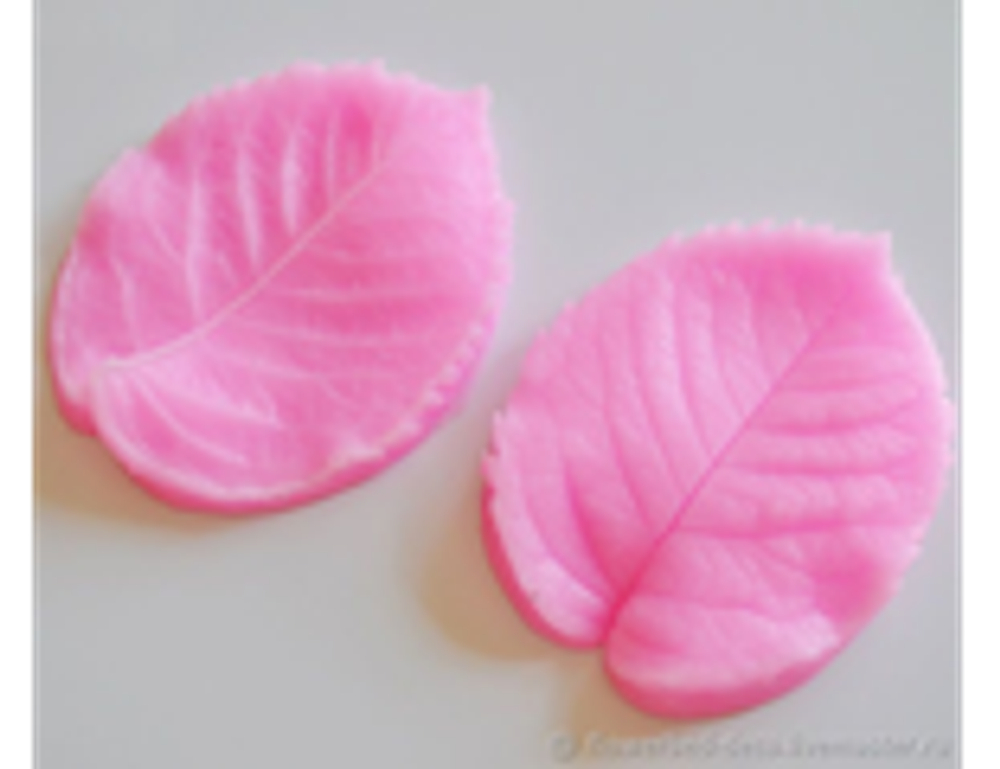 Силиконовый молд Лист 2 части  8,26,3 см