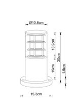 Ландшафтный светильник Arte Lamp TOKYO A5315FN-1BK