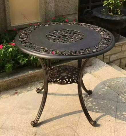 Садовая мебель из литого алюминия Dresden 2, античная бронза