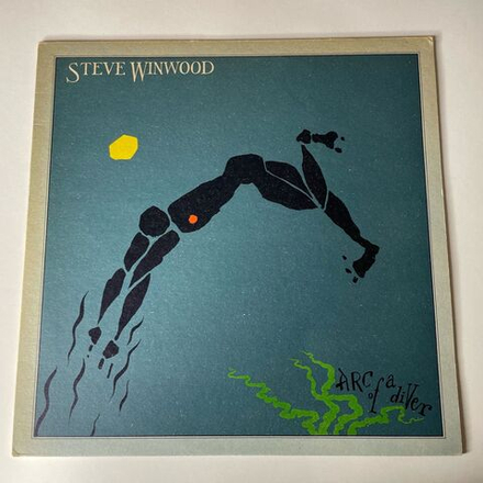 Винтажная виниловая пластинка LP Steve Winwood Arc Of A Diver (Италия 1980) Spanish Dancer