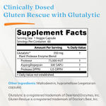 Doctor's Best, Gluten Rescue®, смесь ферментов для переваривания глютена, 60 растительных капсул