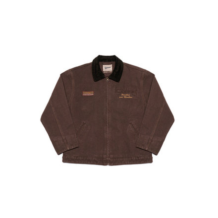 Куртка Nothomme Jacket With Japanese Retro Style Embroidery "Oak Brown"