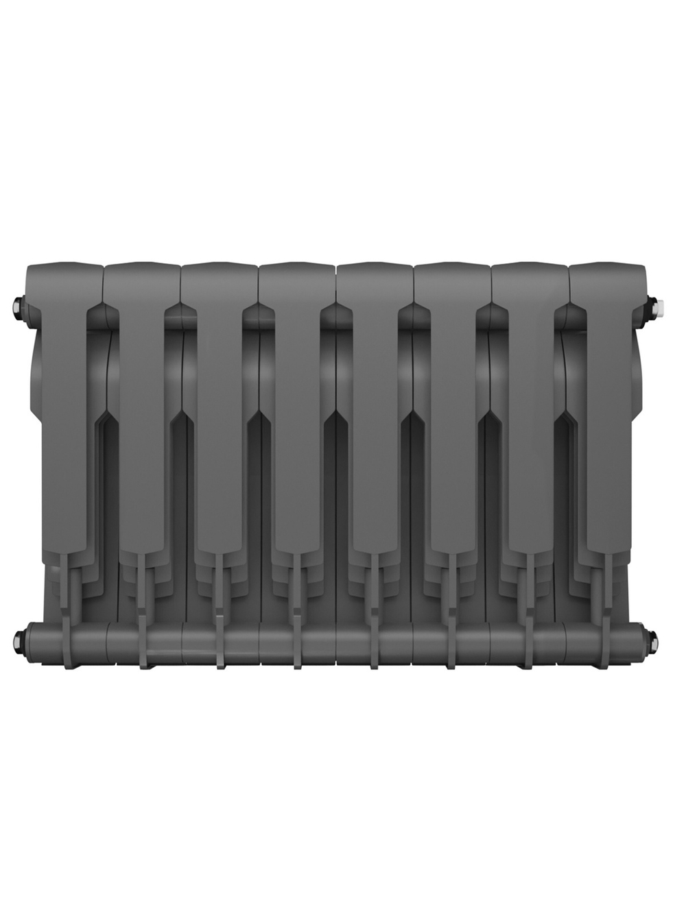 Радиатор Royal Thermo BiLiner 350 /Silver Satin - 8 секц.