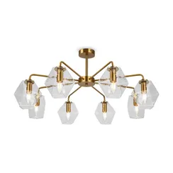 Люстра FR5177PL-08BS Измерение / Dimension E14x8 Freya fr5177pl-08bs