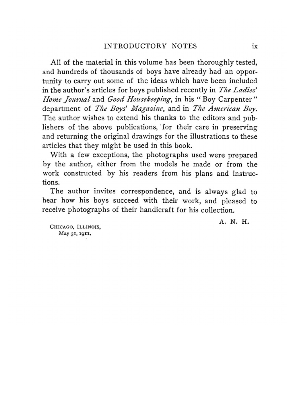 Handicraft for handy boys | Albert Neely Hall