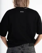 Футболка Bruler d'Amour x Madina Belikova Flowers черная