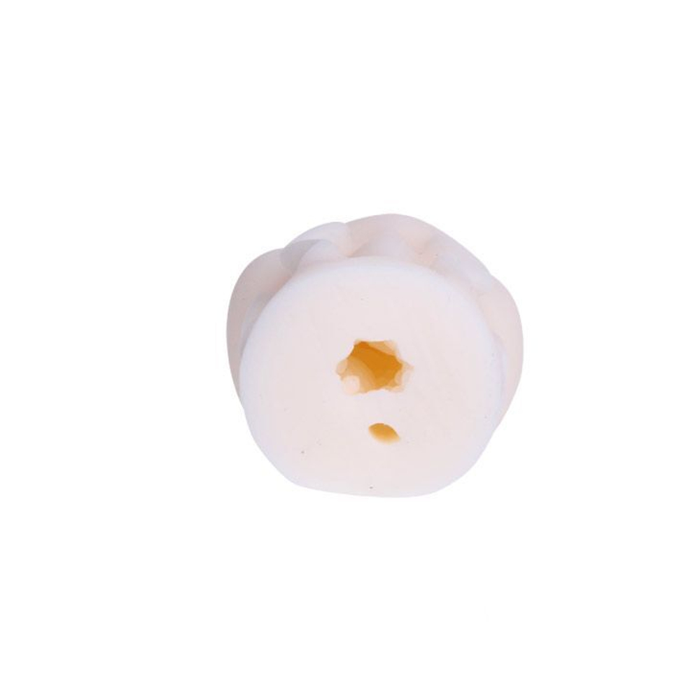 Мастурбатор-вагина с вибрацией и волнами на поверхности (Цвет: телесный)