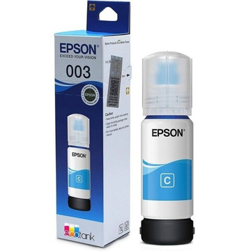 Контейнер с чернилами Epson 003 для EcoTank L3100/L3101/L3110/L3150 голубой