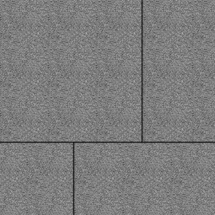 Тротуарная плитка КВАДРАТ 600х600 мм - Гранит Серый