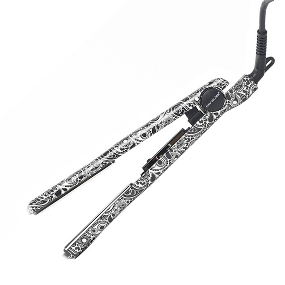 Стайлер 25x90мм Corioliss City Style Paisley Silver