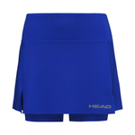 ОДЕЖДА ДЛЯ ТЕННИСА Девочки, Юбка HEAD CLUB BASIC SKORT   .