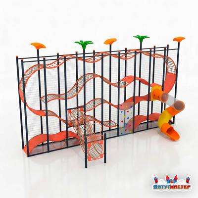 Плоская игровая зона «Город Мечты», 12×4×5 м