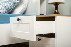 Остин Спальня 2 белый/дуб золотой