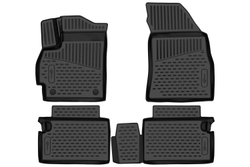 Коврики в салон для OMODA C5 (T19C) 2022-, Внед, 4шт. (Повышенная устойчивость, повышенная износостойкость) FORMAT.3DAN0375210K