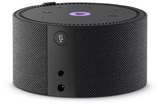 Умная колонка Яндекс Станция Мини без часов с Алисой, чёрный оникс