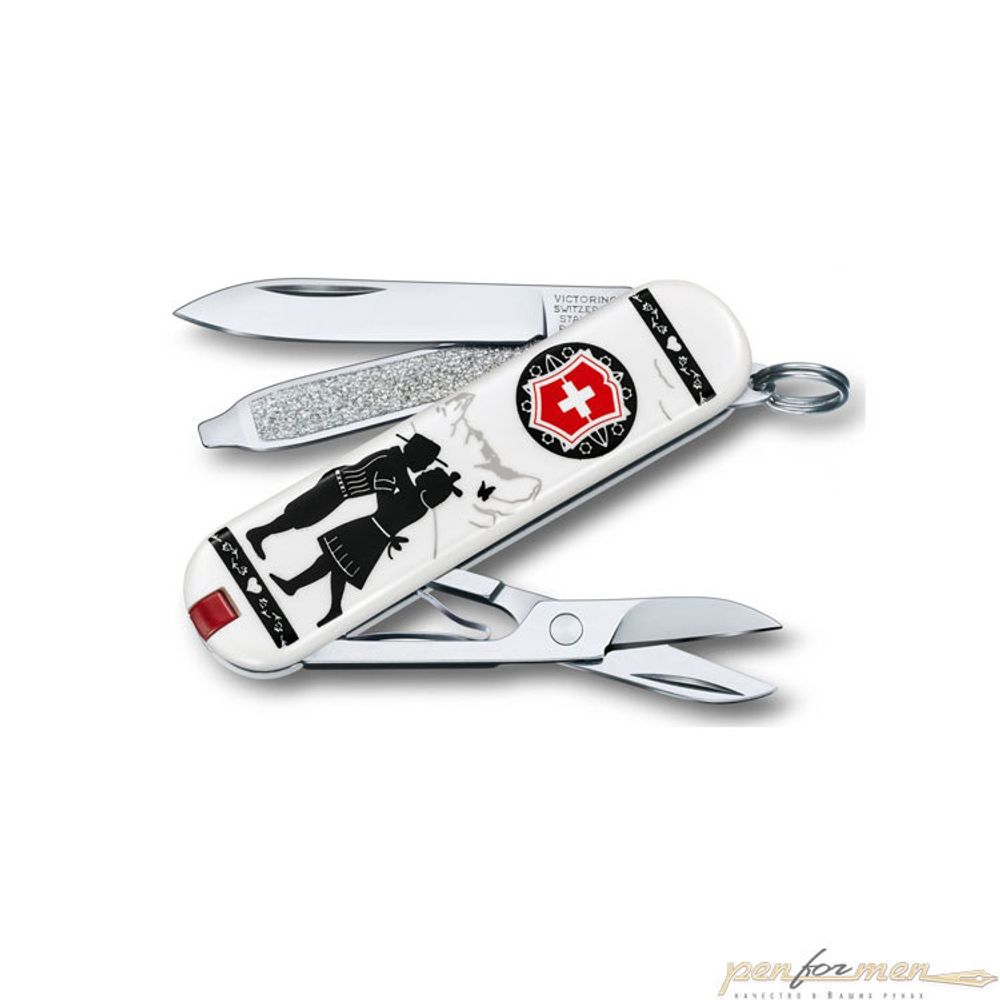 Нож перочинный Victorinox Classic Alps Love (0.6223.L1801)