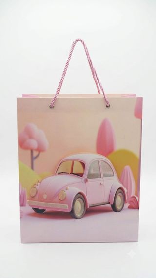 Hədiyyə paketi\ подарочный пакет \ gift bag Çəhrayı maşın