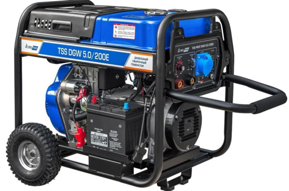 Генератор дизельный ТСС PROF DGW 5.0/200E