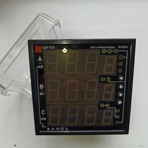 Прибор многофункциональный измерительный ЩМ120-380В-1000/5-220BУ-RS06-RE-4П-Ж-x
