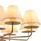 Люстра потолочная ILLUMICO E14  IL6197-9P-17 GD