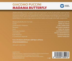 Sir John Barbirolli / Puccini: Madama Butterfly (2CD)