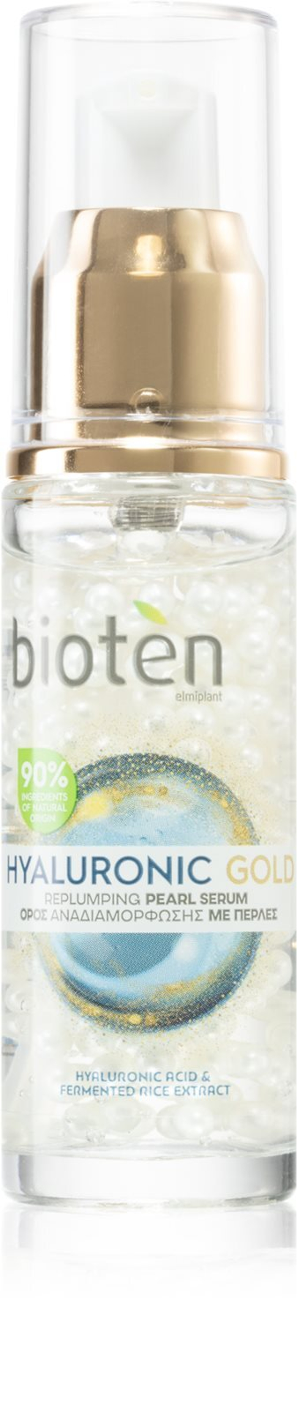Bioten Hyaluronic Gold - интенсивная увлажняющая сыворотка против морщин днем и ночью /   30  ml  / GTIN 5201314114826