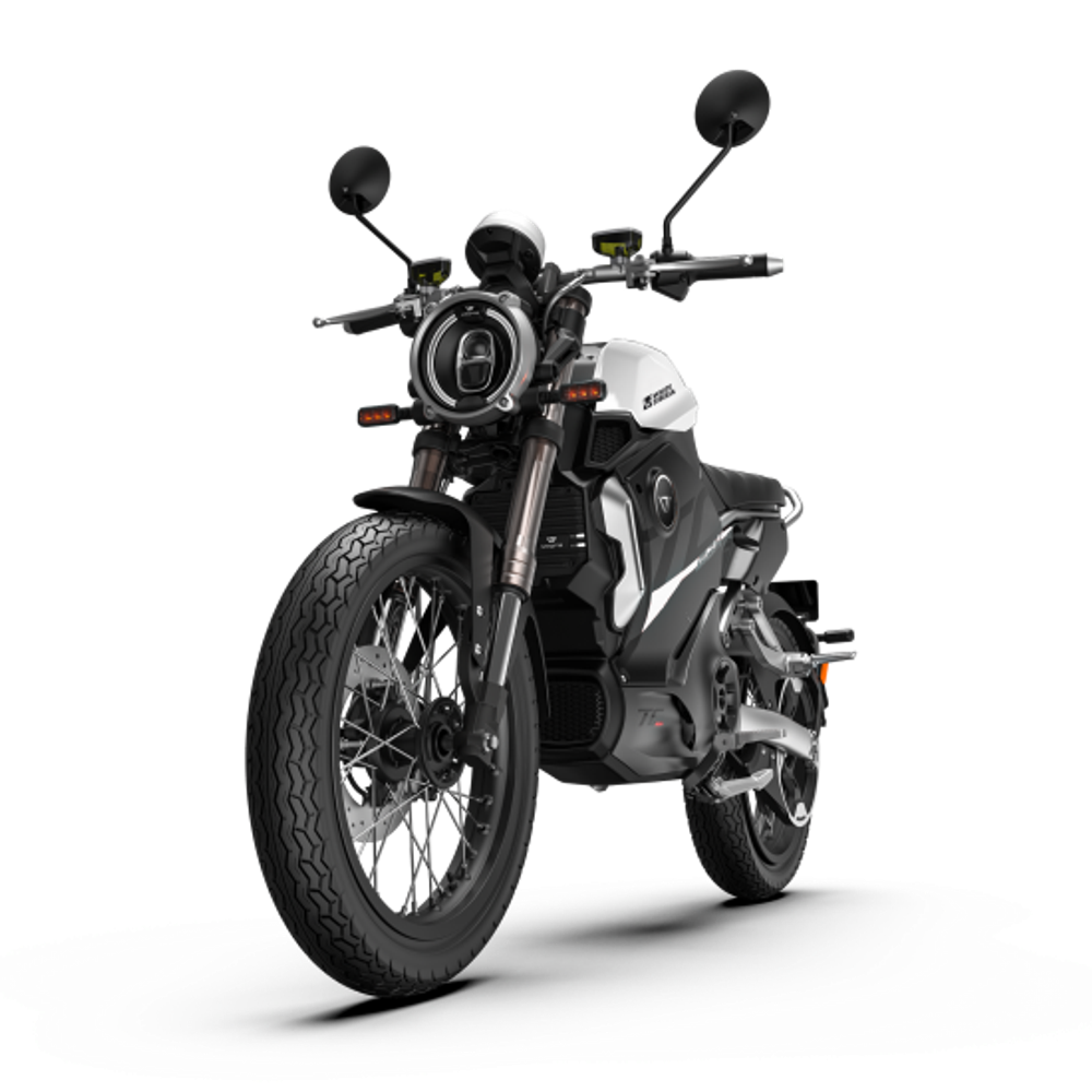 Электромотоцикл WHITE SIBERIA SUPER SOCO TC MAX 2024 Белый