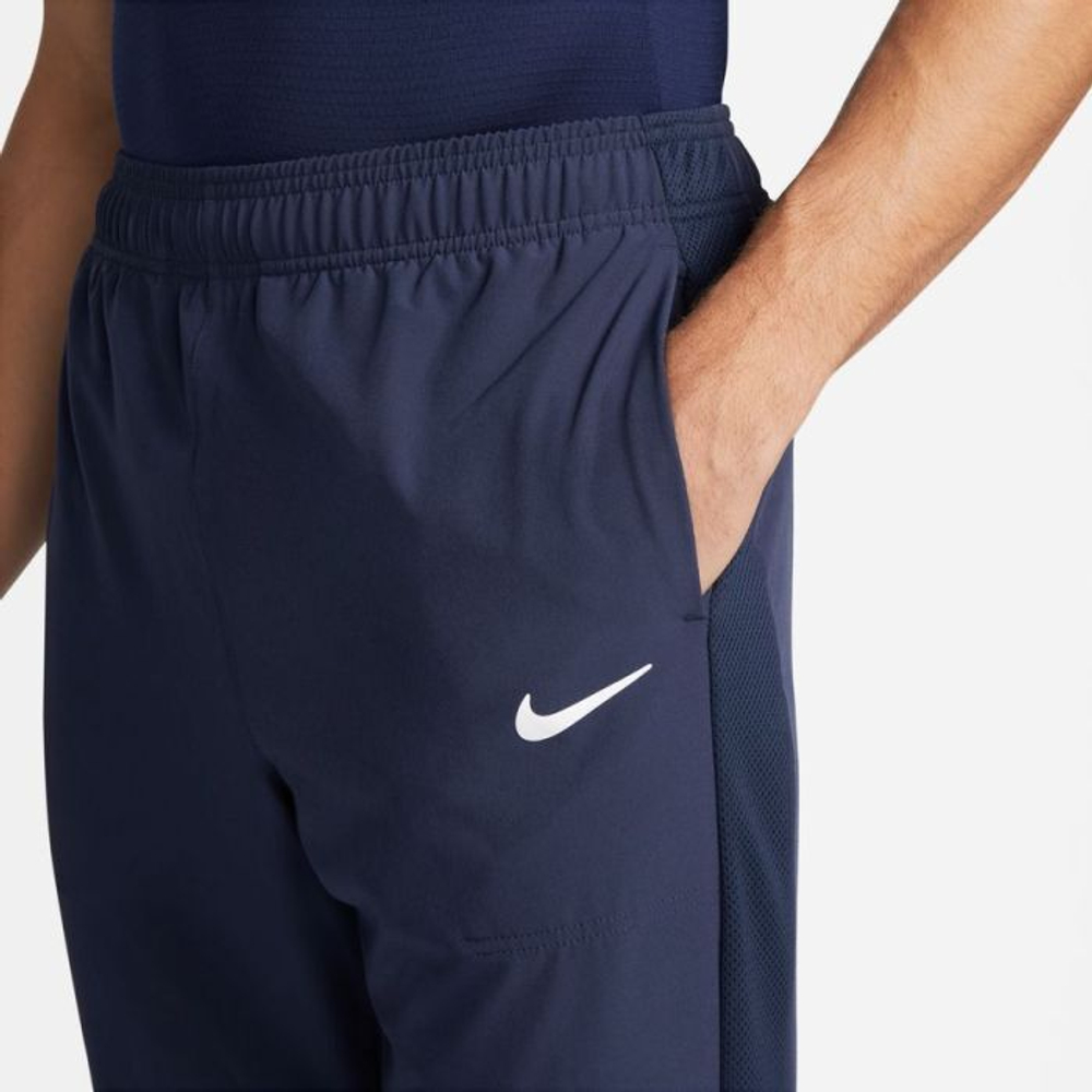 Мужские теннисные штаны Nike Court Advantage Trousers - небесный