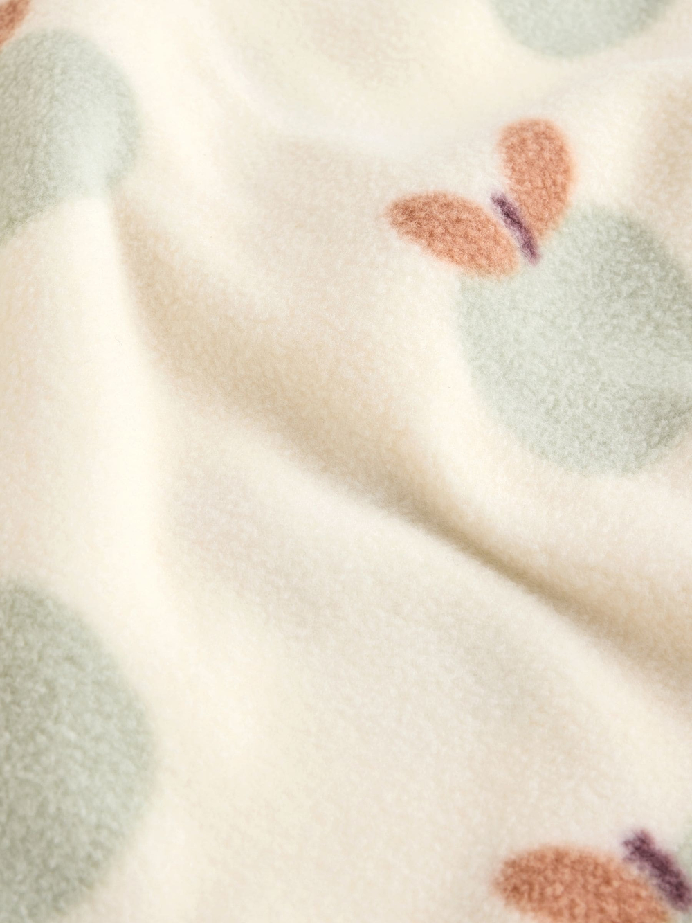 Комбинезон / Cлип для малышей флисовый Next AW3-283, 2 шт., Молочный, Светло-зеленый