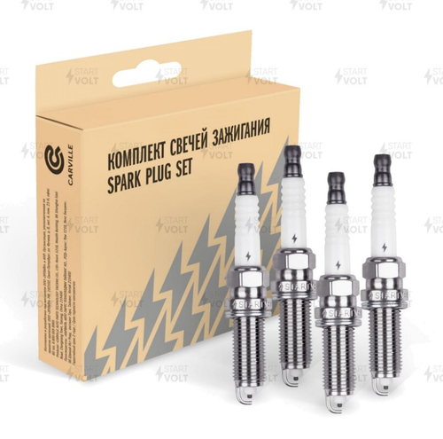 Свеча зажигания StartVolt VSP 0060 ВАЗ Granta 21-, Largus 21- с дв. 11182 кмпл. 4шт