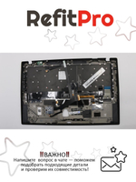 Верхняя панель с клавиатурой (топкейс) для ноутбука Lenovo X1 Carbon 6th Gen раскладка - английская, с подсветкой, черная, с отпечатком пальца (01YR647), оригинал