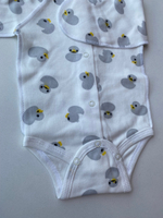 Комплект на выписку "Жемчужина №2" (5 пр.) - лето (Цвет: Серый)