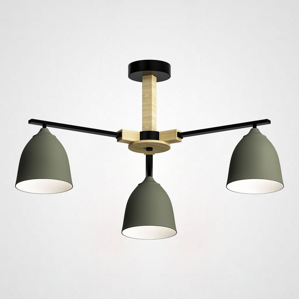 Потолочная Люстра Noa 3 Olive By Imperiumloft