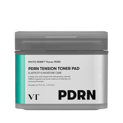VT Cosmetics PDRN Tension Toner Pad 60 pcs