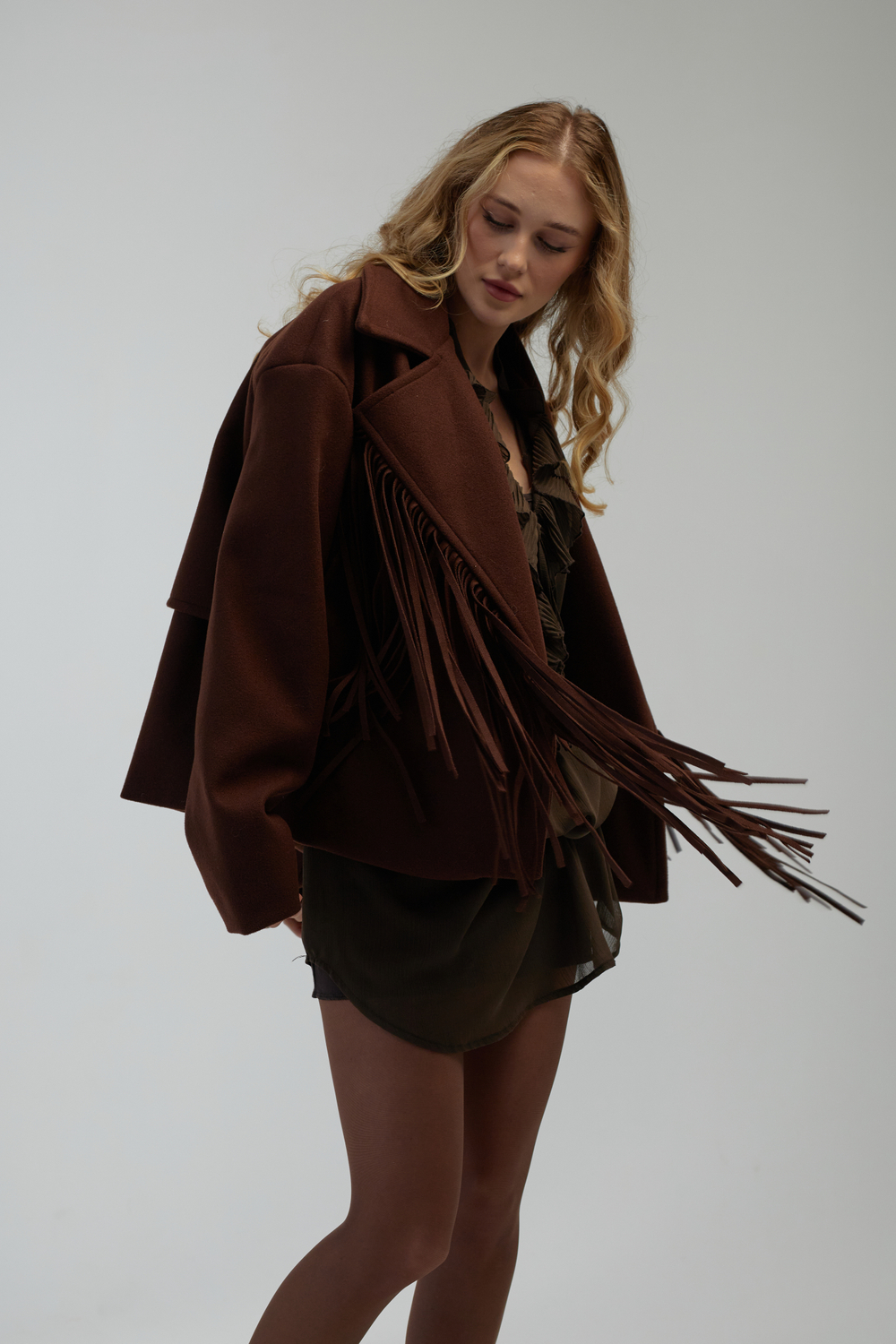 Куртка с бахромой Lumina