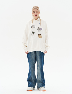 Худи HARSHandCRUEL "Sweet 00's" Oversized Hoodie