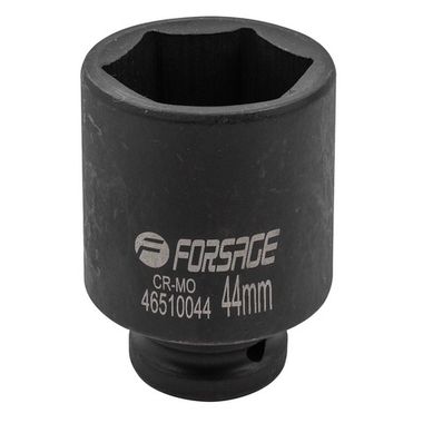 Головка ударная глубокая 44мм 3/4''6гр Forsage F-46510044