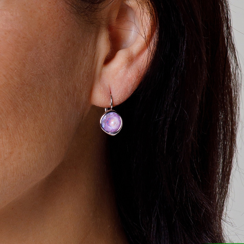 Серьги Fiore Luna Lavender Delite A1911.10 V/S