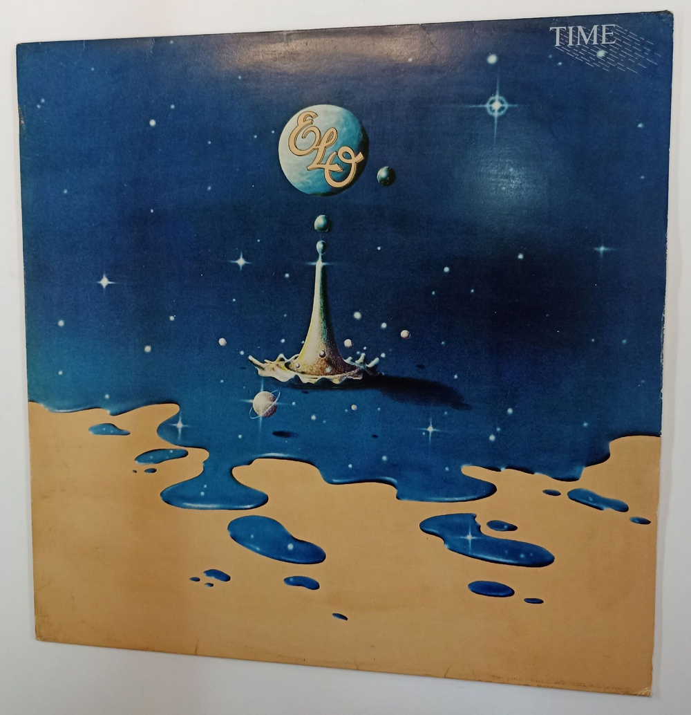 Винтажная виниловая пластинка ELO Time (Holland 1981)