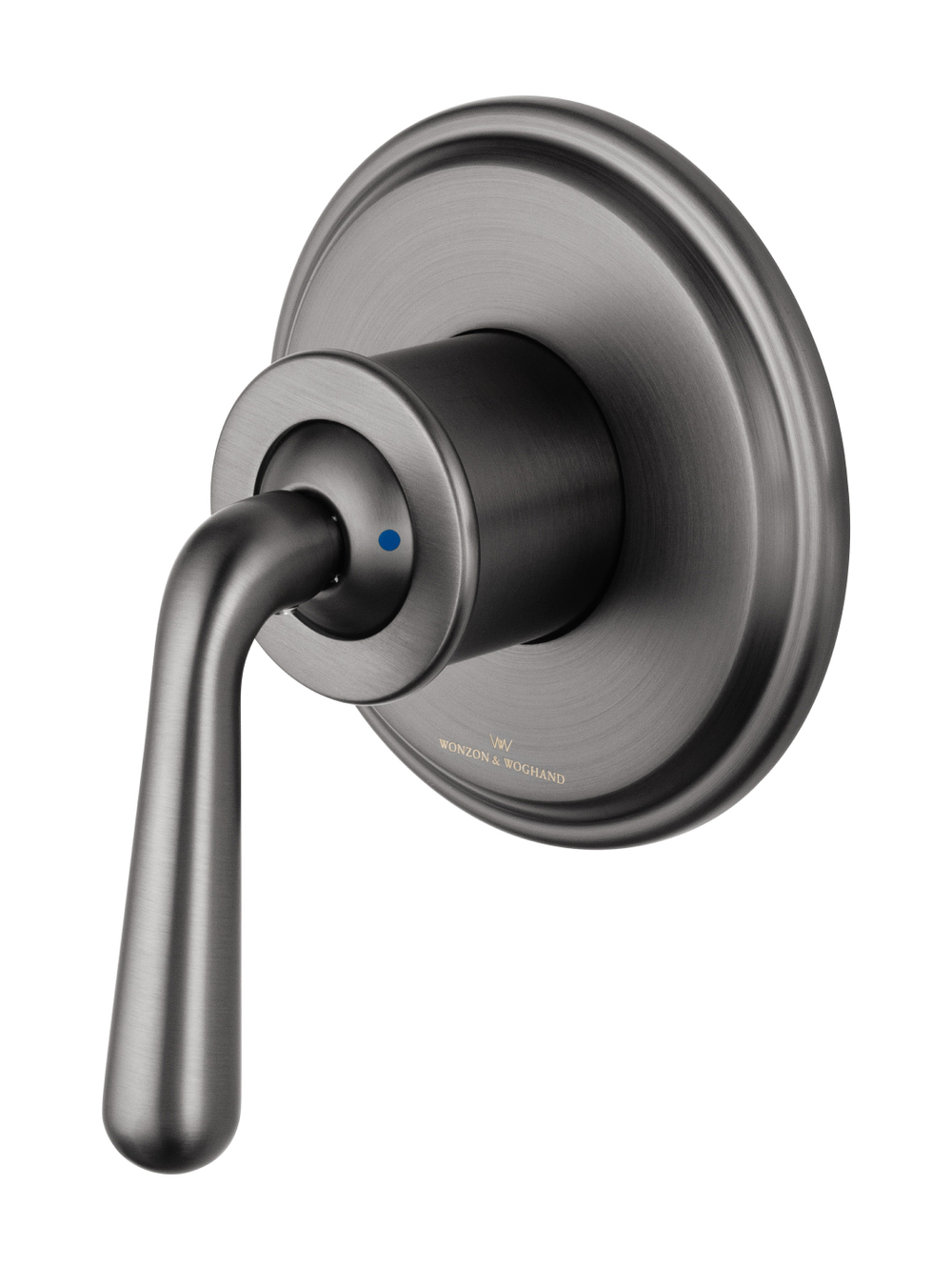 Смеситель с гигиеническим душем встраиваемый WONZON & WOGHAND STEAM, Темный графит (WW-88849008-BGM)