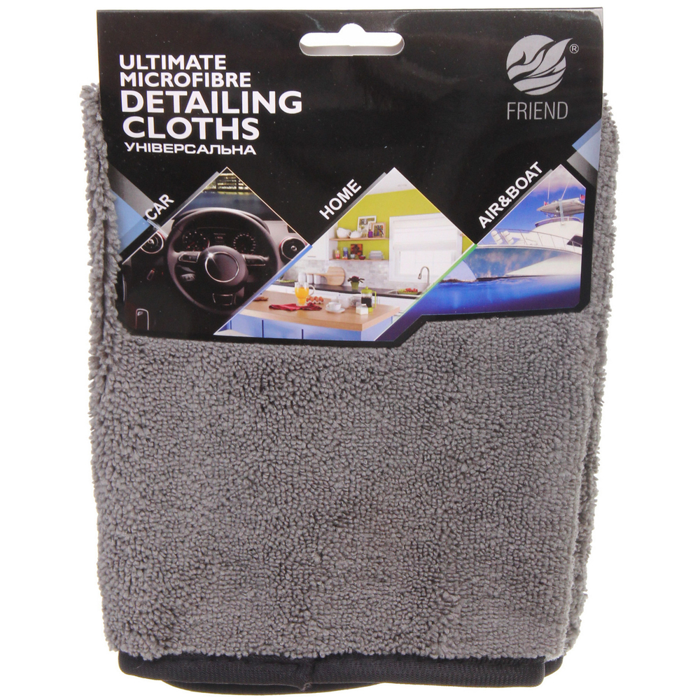 Салфетка для автомобиля AVC-18С, 40*40 см, микрофибра, 375 г/м²