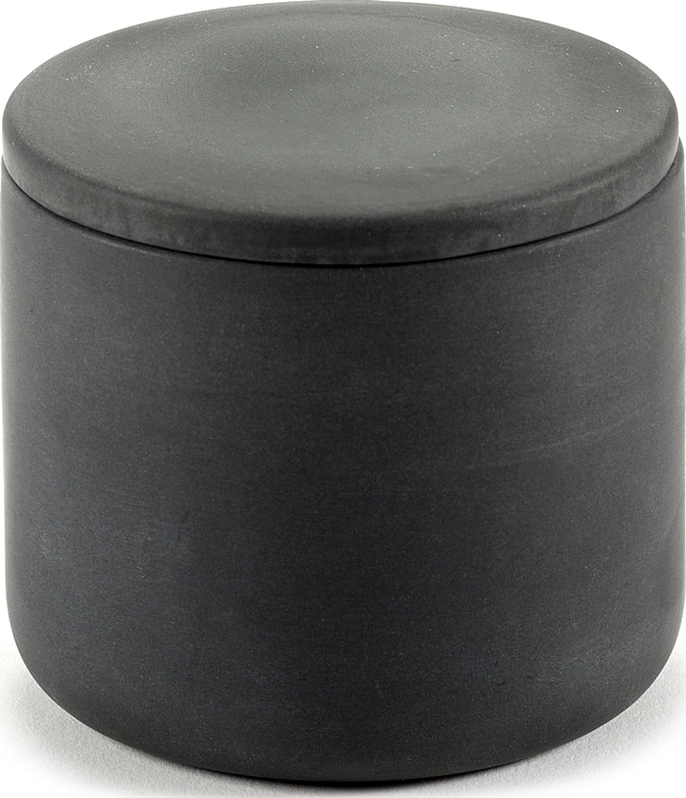 Банка для хранения serax lazienkowy cose, фарфор, серая · арт. fabr B1521002G