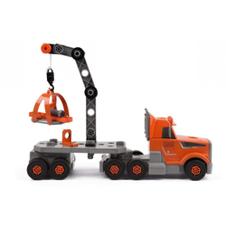 Smoby - Грузовик с чемоданом, инструментами и краном Black & Decker 360175