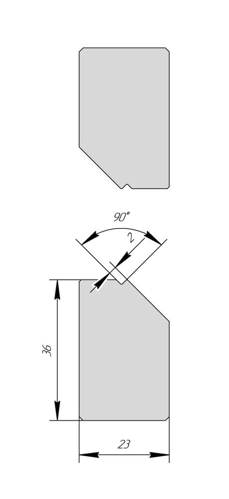 Z-вставки AZI 1274 90° Z2