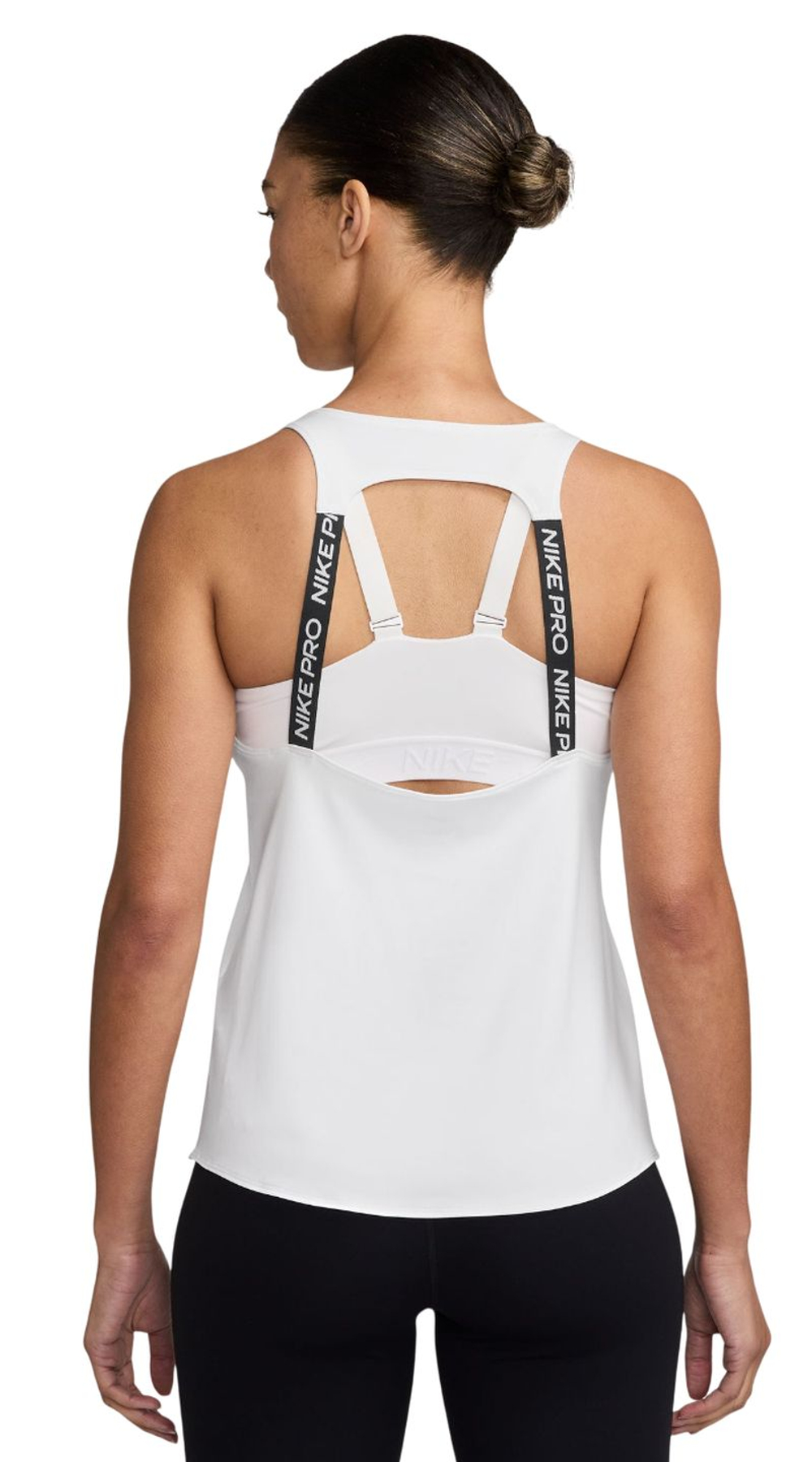 Топ теннисный Nike Dri-Fit Pro Tank - white/black