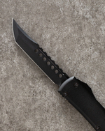 Автоматический складной нож Microtech Ultratech Hellhound Shadow Black DLC 119-1DLCTSH (черный-черный)