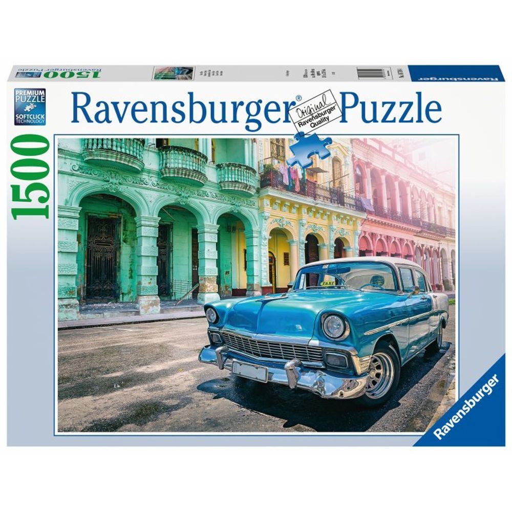 Пазл Ravensburger - Cuban Cars 1500 деталей 167104