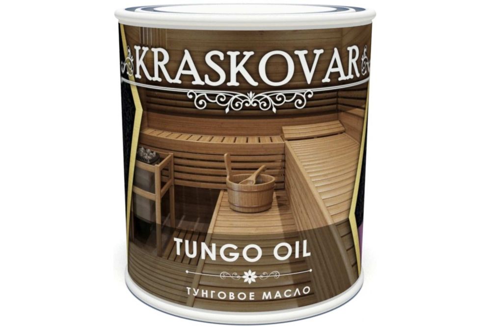 Тунговое масло для древесины Kraskovar Tungo Oil 0,75 л 1247