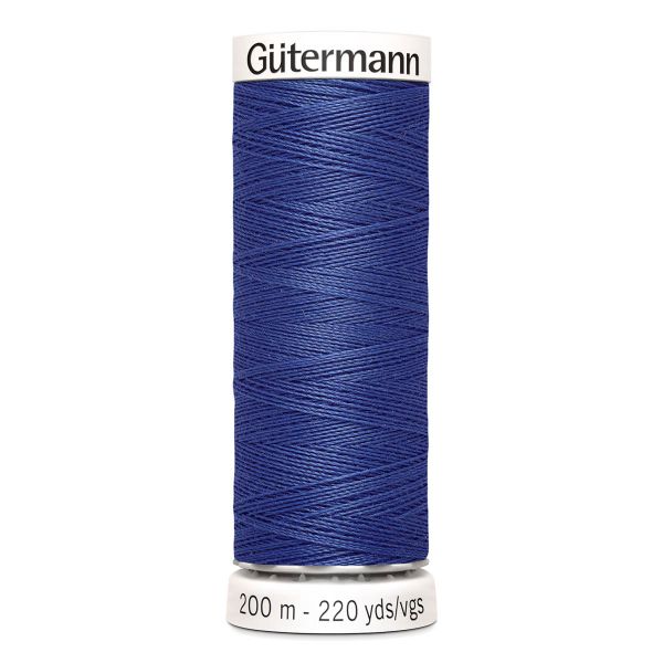 Нитки универсальные Gutermann Sew-all 100 (200 метров), 5 кат. | 759 сине-голубой